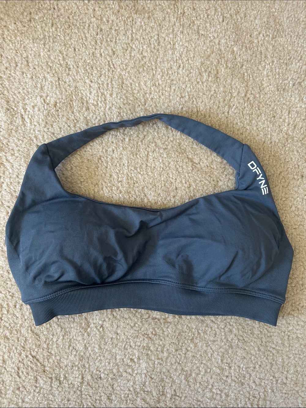 DFYNE IMPACT Slate Grey Sports Bralette